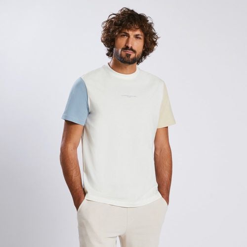 Tee shirt colorblock Blanc Homme - Jules - Modalova