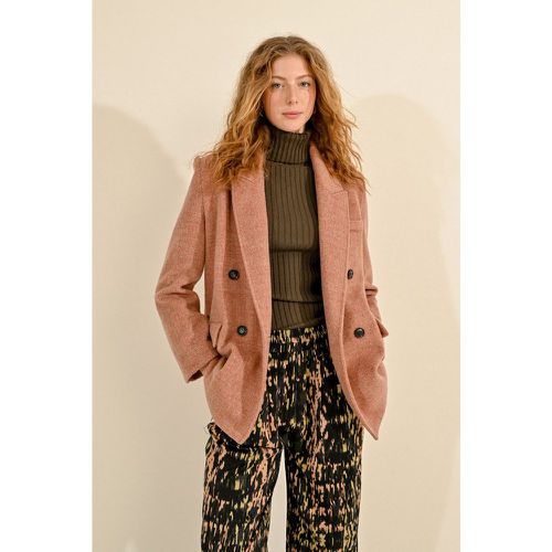 Manteau mi-long croisé - MOLLY BRACKEN - Modalova