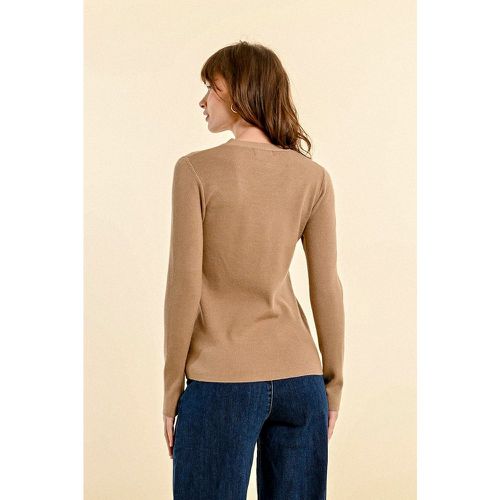 Pull en maille, encolure fantaisie - MOLLY BRACKEN - Modalova