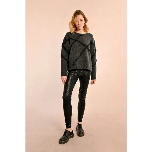 Legging long en simili cuir - MOLLY BRACKEN - Modalova