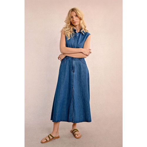 Robe longue en denim - Molly Bracken - Modalova