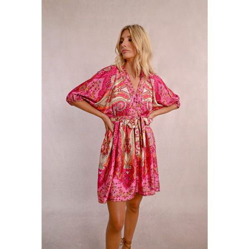 Robe courte à imprimé - MOLLY BRACKEN - Modalova