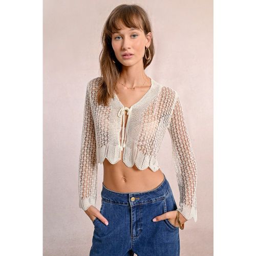 Gilet en maille fine, nouable - MOLLY BRACKEN - Modalova