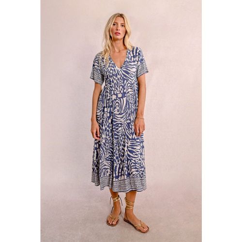 Robe longue à imprimé - MOLLY BRACKEN - Modalova