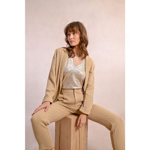 Blazer en lin - MOLLY BRACKEN - Modalova