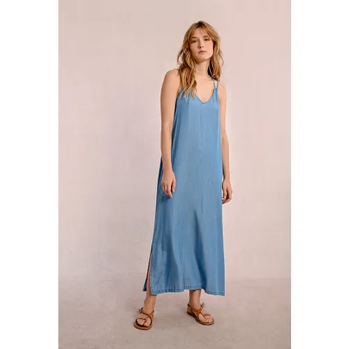 Robe longue et droite en Tencel - MOLLY BRACKEN - Modalova