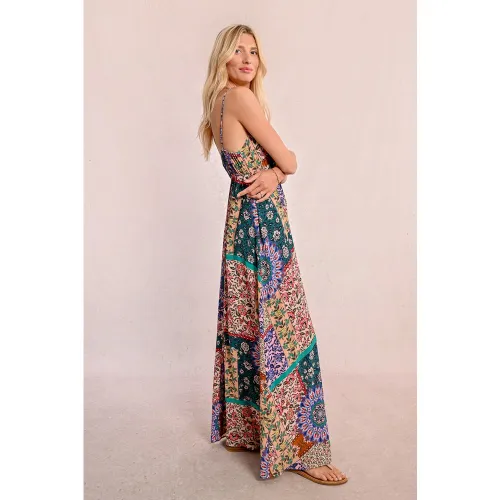 Robe longue imprimée - MOLLY BRACKEN - Modalova
