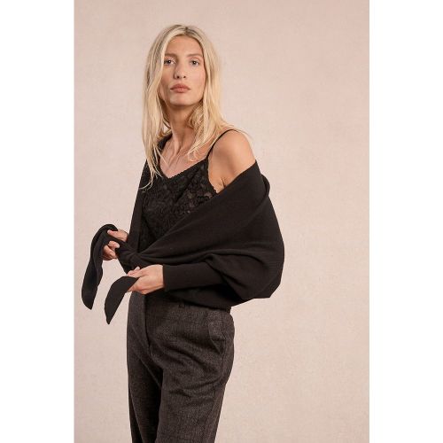 Gilet à nouer en maille - MOLLY BRACKEN - Modalova
