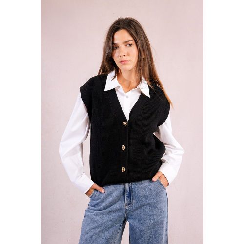 Gilet en maille, sans manches - MOLLY BRACKEN - Modalova