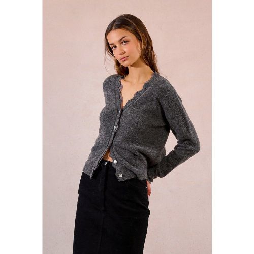 Gilet festonné avec dentelle - MOLLY BRACKEN - Modalova