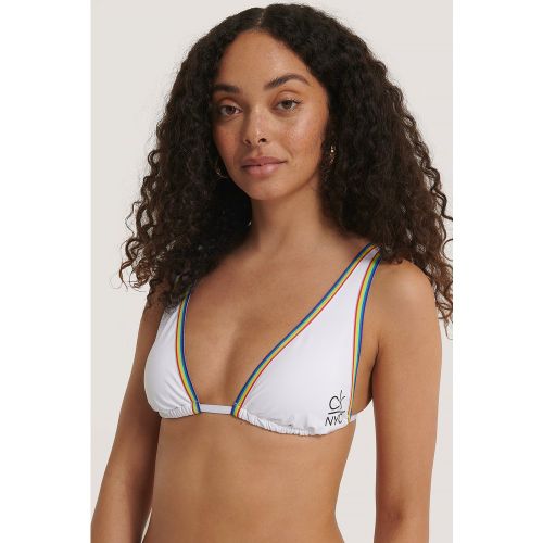 Haut de bikini triangle - White - Calvin Klein - Modalova