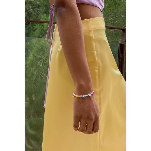 Beaded Flower Bracelet - Multicolor - NA-KD Accessories - Modalova