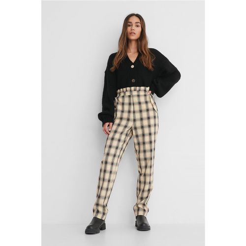 Pantalon - Checkered - Lisa-Marie Schiffner x NA-KD - Modalova