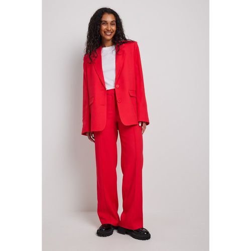 Pantalon de costume large - Red - Rianne Meijer x NA-KD - Modalova