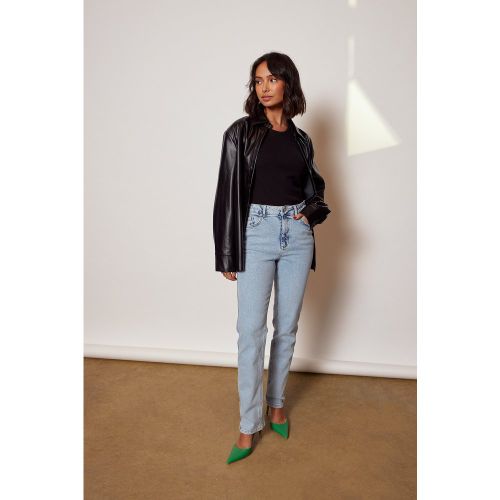 Jean taille haute - Blue - NA-KD Trend - Modalova