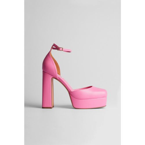 Escarpins à plateforme et brides nouées aux chevilles - Pink - NA-KD Shoes - Modalova