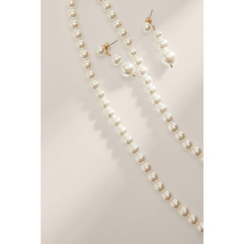 Collier de perles - White - NA-KD Accessories - Modalova