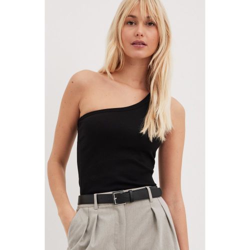 Haut une épaule - Black - NA-KD Basic - Modalova