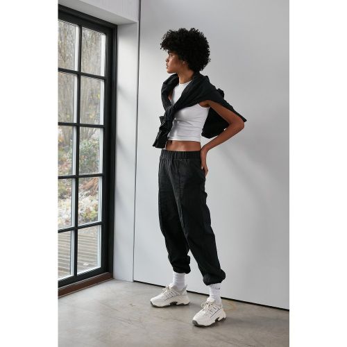 Jogger Coupe-Vent Avec Fermeture Éclair Latérale - Black - NA-KD Flow - Modalova