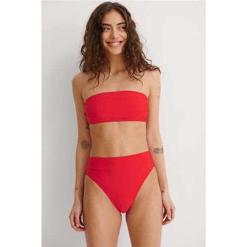 Culotte de bikini taille haute - Red - NA-KD Swimwear - Modalova