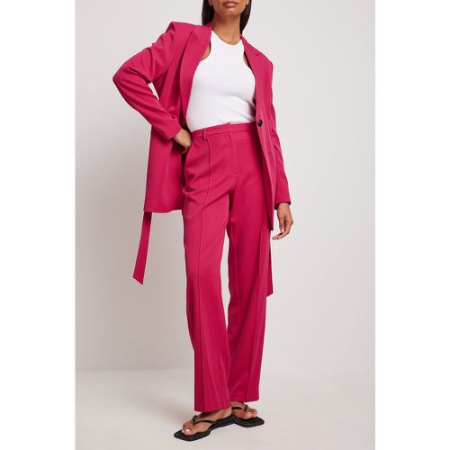 Pantalon de costume - Pink - NA-KD Classic - Modalova