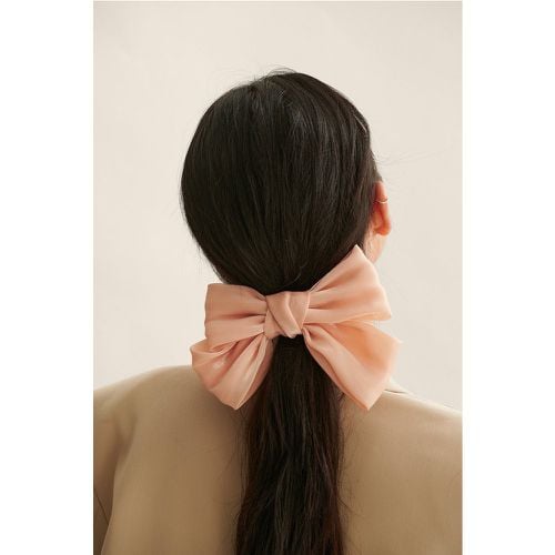 Nœud Pour Les Cheveux Pailleté - Pink - NA-KD Accessories - Modalova