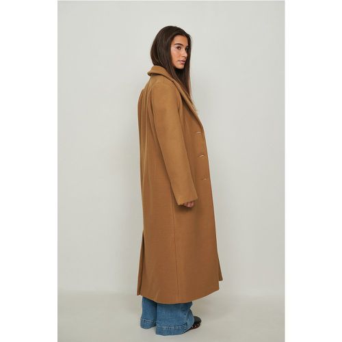 Manteau coupe droite - Beige - NA-KD Trend - Modalova