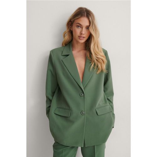 Handpicked x NA-KD Blazer - Green - Handpicked x NA-KD - Modalova