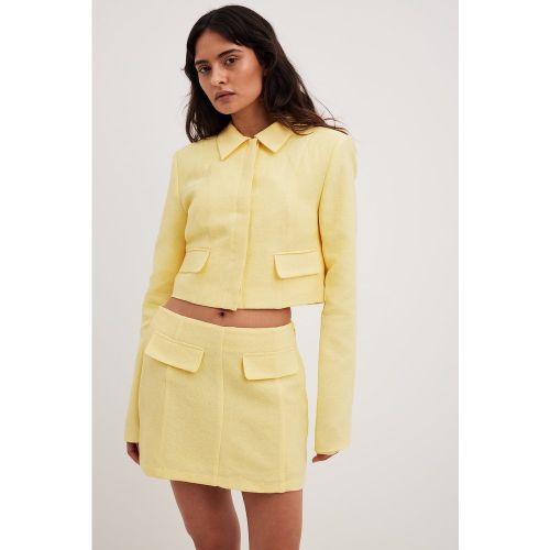 Veste courte - Yellow - Josefine HJ x NA-KD - Modalova