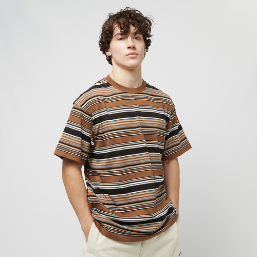 Shortsleeve Lafferty T-Shirt, , Apparel, lafferty stripe, hamilton brown, taille: S - Carhartt WIP - Modalova