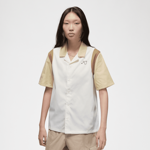 Button-Up Shirt, , Apparel, sail/team gold/brown kelp, taille: S - Jordan - Modalova