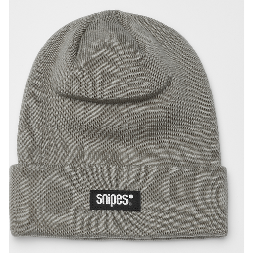 Woven Label Basic Logo Beanie, , Accessoires, grey, taille: one size - SNIPES - Modalova