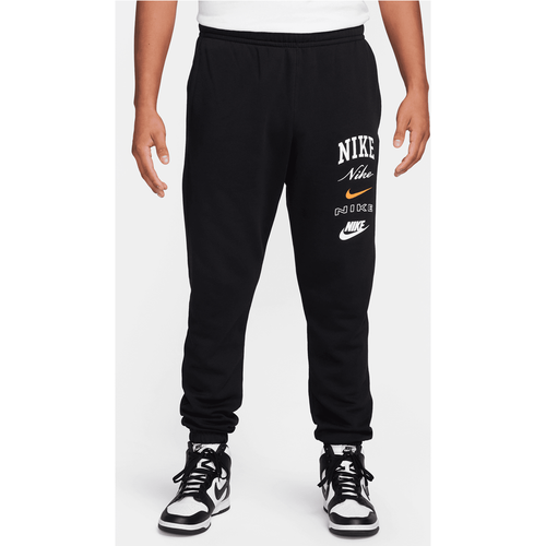 Club Fleece Cuffed Pants, , Apparel, black/sail/safety orange, taille: S - Nike - Modalova