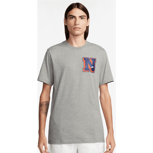 Sportswear Short Sleeve T-Shirt, , Apparel, dk grey heather, taille: S - Nike - Modalova