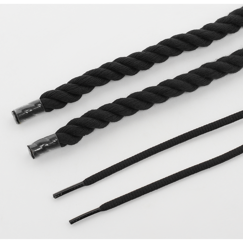 Rope Laces 10mm Set 100cm, , Accessoires, jet black, taille: one size - BAGGY - Modalova