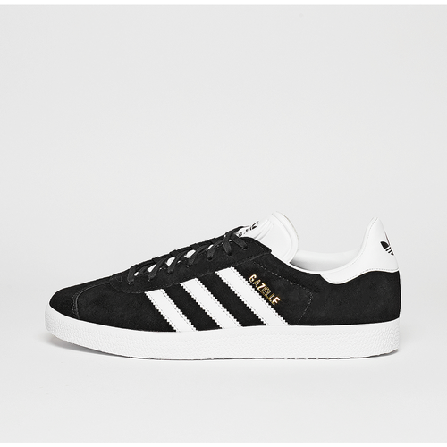 Gazelle, , Footwear, core black/white/gold met., taille: 36 2/3 - adidas Originals - Modalova