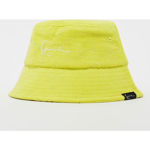Signature Frottee Bucket Hat, , Accessoires, green, taille: one size - Karl Kani - Modalova