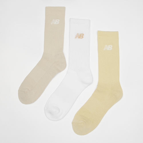 Lifestyle Cushioned Crew Socks (3 Pack), , Accessoires, white beige, taille: 35-38 - New Balance - Modalova