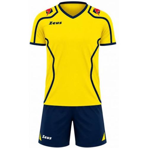 Kit Volley Fauno s Maillot + Short bleu/ - Zeus - Modalova