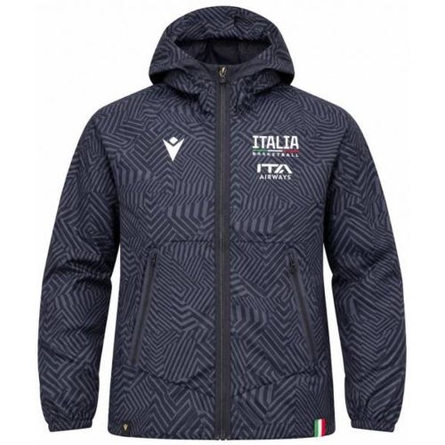 Italie FIP Ballon de basket s Veste à capuche 40000698 - Macron - Modalova