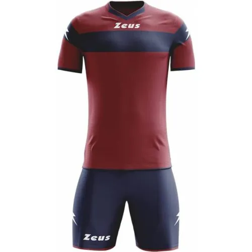 Kit Apollo Ensemble de foot + Short 2 pièces bleu/granata - Zeus - Modalova