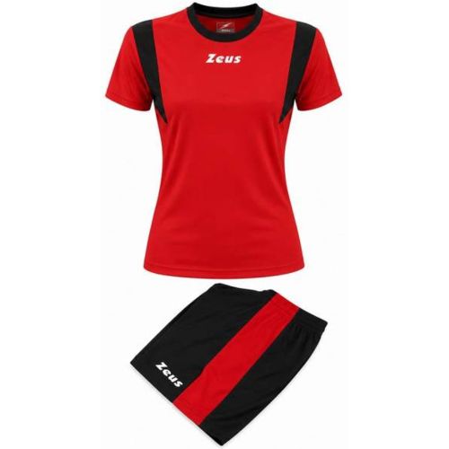 Kit Milly s Maillot de sport + Short nero/rosso/bianco - Zeus - Modalova