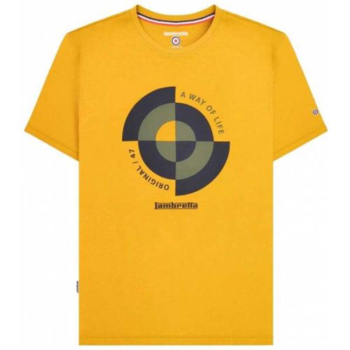 Target Quadrant Tee s T-shirt SS1509-OR - Lambretta - Modalova