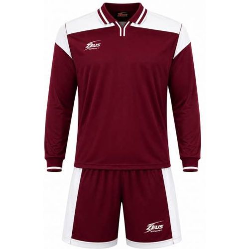 Kit Hermes Ensemble de foot 2 pièces granata/bianco/nero - Zeus - Modalova