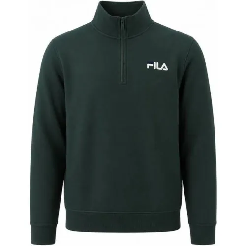 Adam" Retro s 1/4-Zip Sweat-shirt LMPSM019-Méditerranée - Fila - Modalova