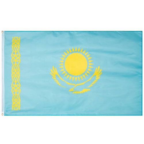 Kazakhstan Drapeau "Nations Together" 90 x 150 cm - MUWO - Modalova