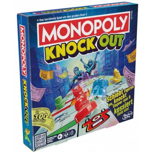 MONOPOLY Knock Out Jeu de société F8995100 - Hasbro - Modalova