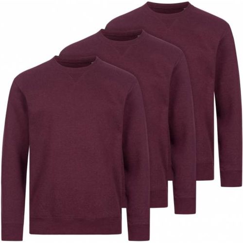 Authentic Melange Sweat s Sweat-shirt Lot de 3 0R260M0-Burgundy-Melange - Russell - Modalova