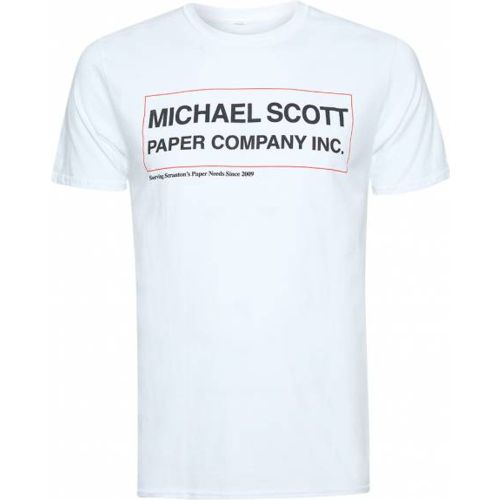 LE BUREAU Scott Paper s T-shirt UNMTS022WHT - Lizenz - Modalova