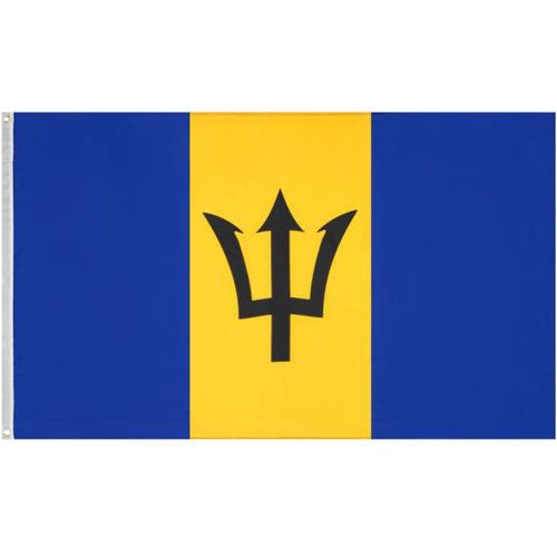 Barbade "Nations Together" Drapeau 90x150cm - MUWO - Modalova